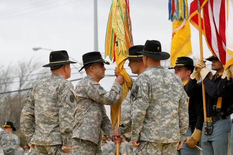 Brigade welcomes new command team